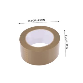 TEHAUX 2pcs High Stickiness Carton Packing Tape for Secure Sealing of Box Logistics Heavy Duty for Shipping Moving and Packing Tasks