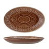 Bloomingville Rani Serving Plate, Brown, Ceramic