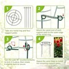 DAYUMKOU 4 Pack Peonies Cages and Supports, 14" Wide x