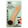 Griffin Polish Applicator - Soft Horsehair & Wooden Handle Brush