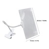 Large Page Magnifier, Easy to Use Clipon HD Lens Reading