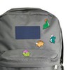 SLEEKEE 4 Pieces Small Dinosaur Brooches Cartoon Brooches Cute Brooches
