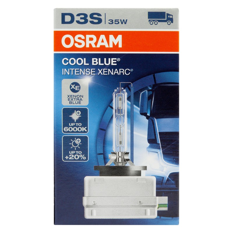 OSRAM XENARC COOL BLUE INTENSE D3S HID xenon arc tubes,