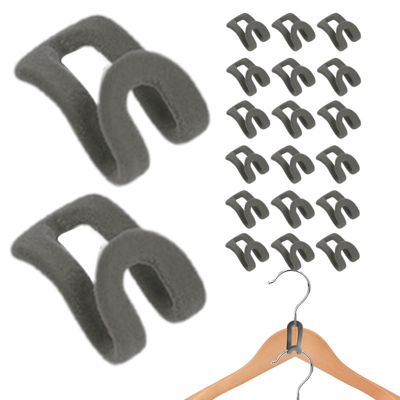 Hanger Extender - Pack of 20 Closet Space Savers for