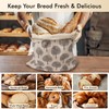 Sourdough Bread Bags & Proofing Bowl Covers, 2 Pack Reusable