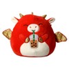 Squishmallows Baiden The Dragon with Boba Tea 19cm