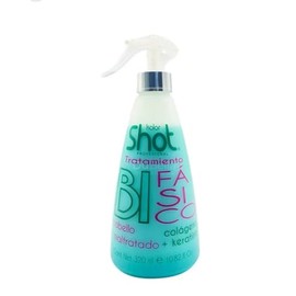 Kolor Shot Tratamiento Bifásico Profesional Colageno+Keratina, para cabello maltratado 320 ml