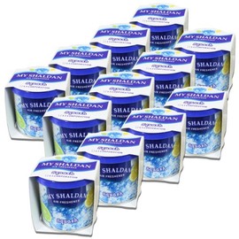 Pack of 12 My Shaldan Japanese Car Cup-Holder Natural Air Freshener Cans (Squash Scented)