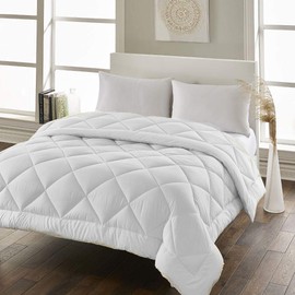 Hotel Laundry Hotel Style Medium Warmth All Season Down Alternative Comforter, Full/Queen, White