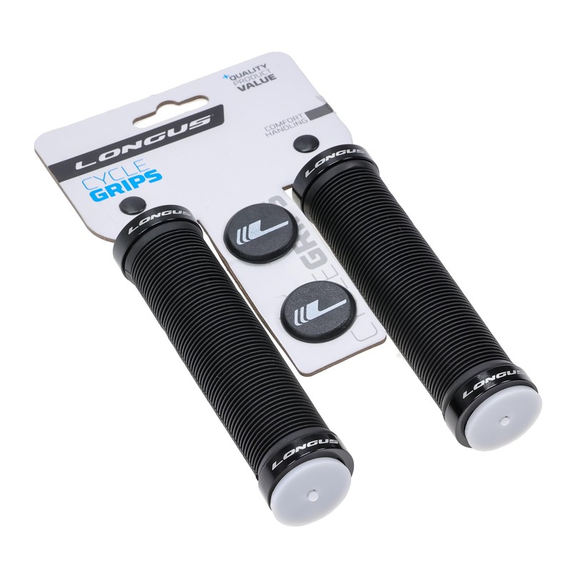 LONGUS Handlebar Grip Loring, SZ, 2 x Double Lockring FA003834001