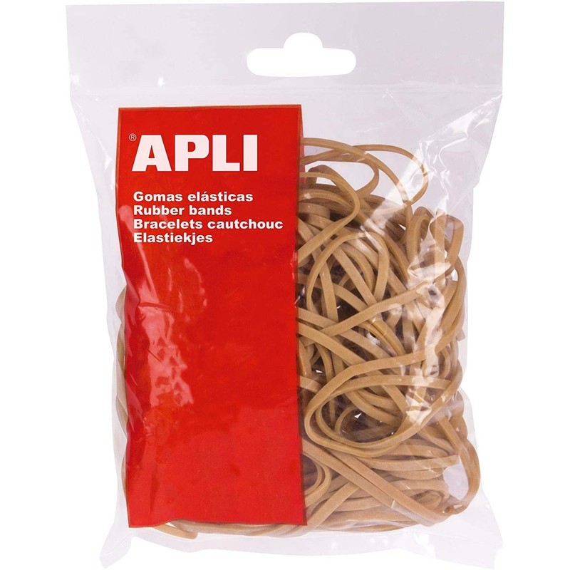 APLI 3 Bags 100g Elastic Bracelets Natural Rubber Diameter 200