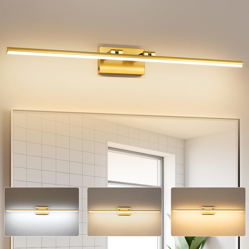BrkNit LED Bathroom Vanity Light, Modern Bathroom Light Fixture Over