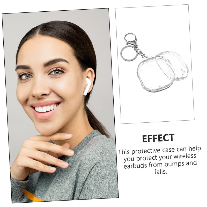 DOITOOL Earphone Case Clear Earbuds Case Ear Earbuds Case Sleeve