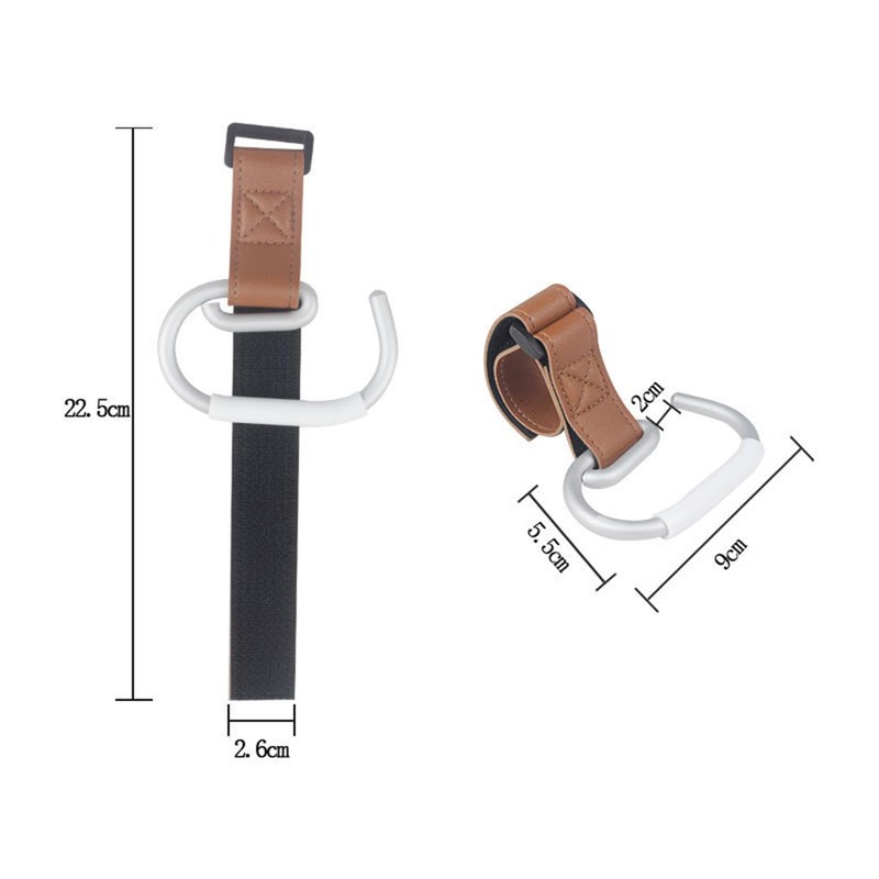 Coehaopike Set of 2 Stroller Hooks, Stroller Hook, Buggy Hook,