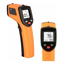 HW600 Termómetro infrarrojo de mano sin contacto, visualización LCD, medidor de temperatura, termómetro industrial digital IR, termómetro pirómetro...
