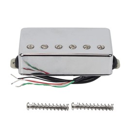 FLEOR Alnico 5 Gitarre Humbucker Pickup 4-Drähte 14-15K Bridge Pickup Fit LP Gitarre Teil