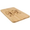 Spruchreif Bamboo Breakfast Board with Engraving, Bread Board with Engraving,