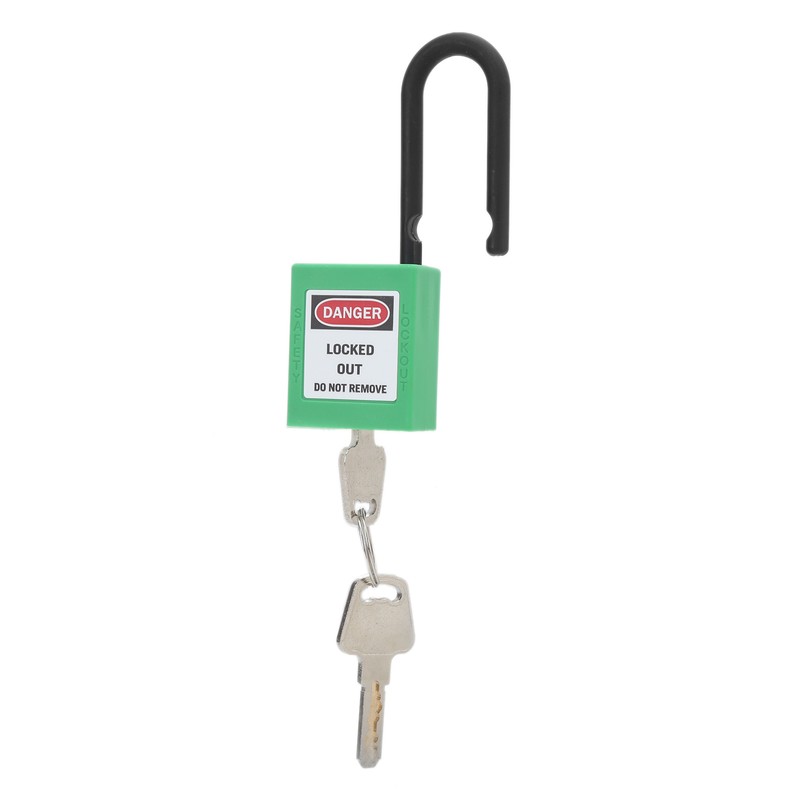 10Set 38mm/1.5in Safety Padlock Engineering Insulation DustProof for Factories Construction