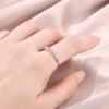 YADOCA 925 Sterling Silver Anxiety Ring for Women Girls Stackable