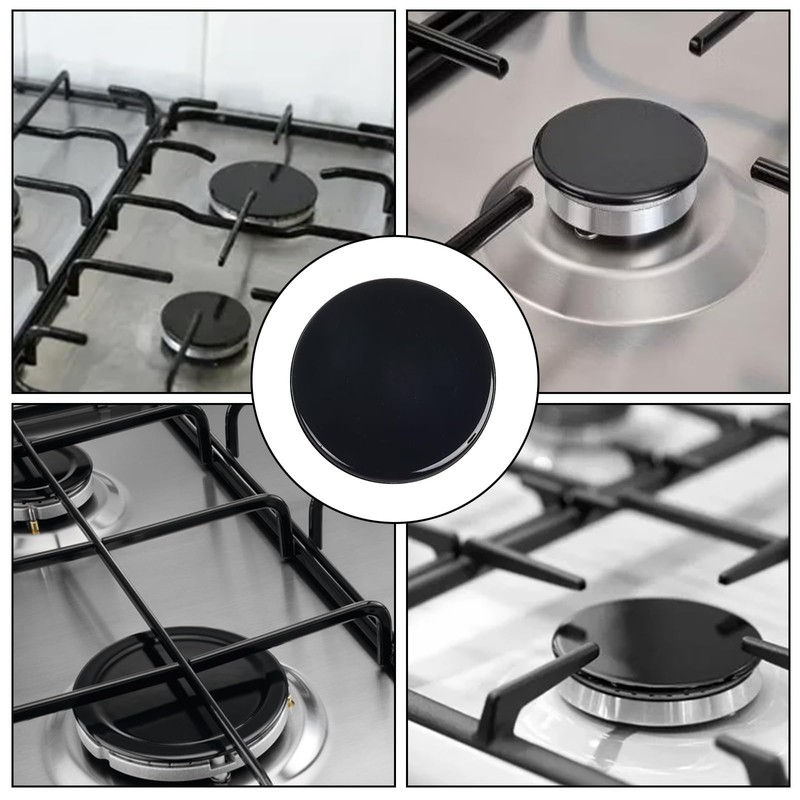 4 Pcs Universal Cooker Hob Gas Burner Cap, Gas Hob