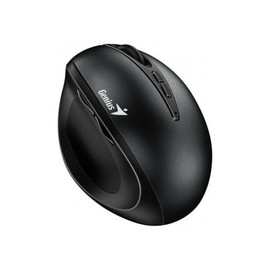GENIUS Mouse ERGO 8300S Wireless Vertical Ergonomic Quiet Mouse - Black