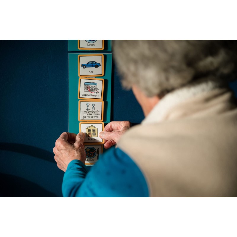 Visual Timetable for Adults Visual Schedule communication cards for stroke