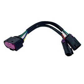 Conversion Harnesses Quad Housing to Projector Headlight Compatible with 2009-2018 Dodge Ram 2PCS