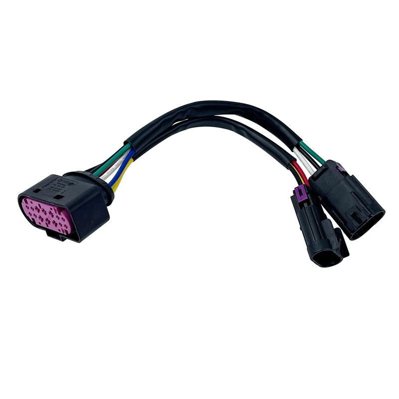 Conversion Harnesses Quad Housing to Projector Headlight Compatible with 2009-2018