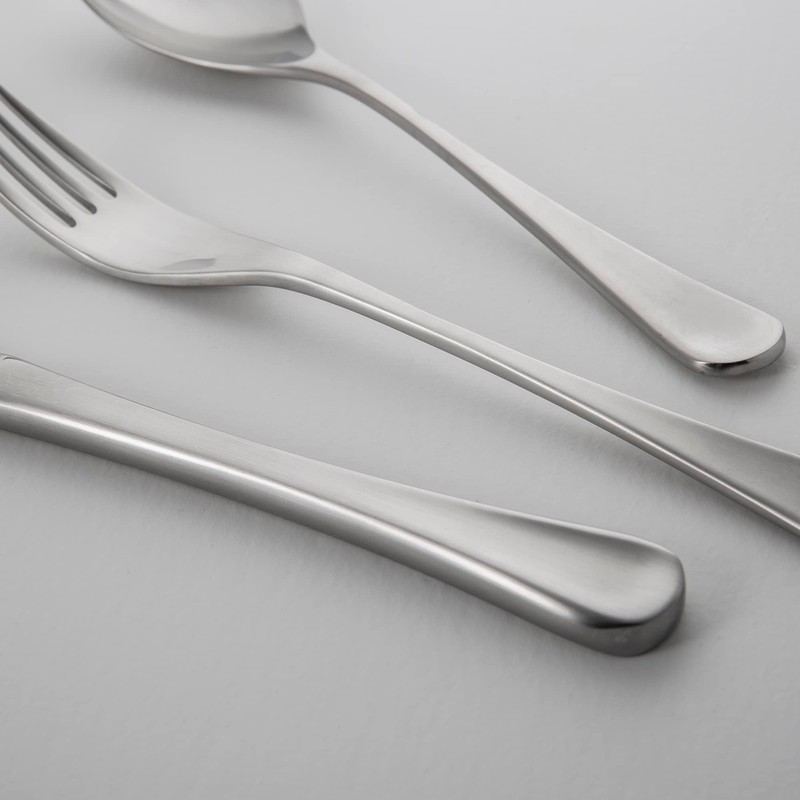 Robert Welch RW2 Satin Cutlery Coffee/Espresso Spoon, Set of 8.