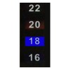 Stick On Liquid Crystal Thermometer