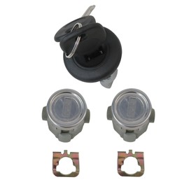 Upgraded Ignition Switch Lock Cylinder & Door Lock Cylinder & Keys Replace# 707835 + 706592 + 598007 for Chevy Silverado 2003-2006