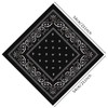 PLULON 4 Pack of Bandanas for Men Women, Paisley Pattern