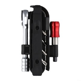 Bike Repair Tool Kit with Ratchet Wrench and Multifunctional Combination Tools Suitable for Mountain Bikes and Scooters