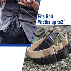 CYTAC Inside Waistband IWB Concealed Carry Gun Holster | Fits RUGER LC9 / LC9s / LC380 / EC9s | I-Mini Guard Series | CY-ILC9