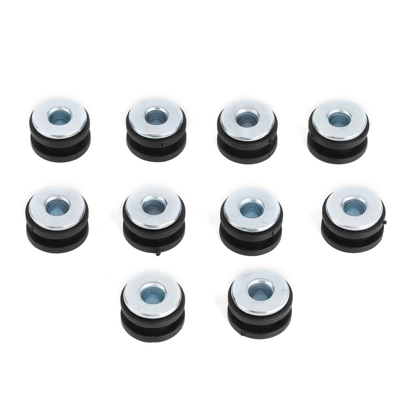 Motorcycle Windshield Attachment, Windscreen Mounting Nuts Rubber Grommets Kit for
