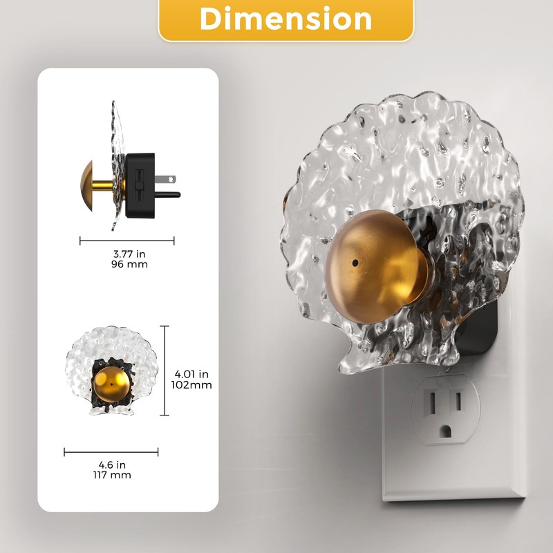 Shell Night Light, Night Lights Plug into Wall