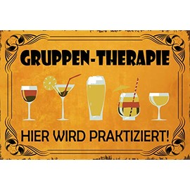 Schatzmix Tin-Plate Sign, Sheet metal, Multicoloured, 20x30 cm