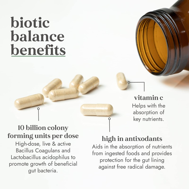 Fushi Biotic Vegan Balance 10 bn cfu Capsules, 90 Caps
