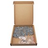 SKIR'CO (100 pcs) Zinc Plated Euro Screws 5.0 x 13