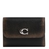 Coach Women's Essential Card Holder Wallet, LH/Black Brown