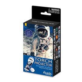 Space Large Torch Projector with 24 Images in 3 Discs, Ideal Kids STEM Education Toys, Starry Night Light, Decoration for Home Theater Ceiling Bedroom Party Living Room