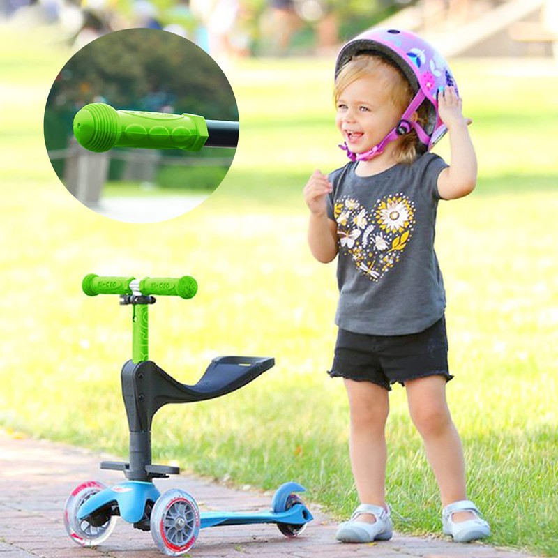 2 Pcs Bike Handle Cover Non-slip Kids Scooter Handlebar Soft