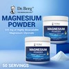 Dr. Berg Magnesium Glycinate Powder for Sleep, Relaxation, & Stress