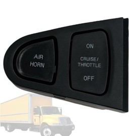 MEILICACY Cruise Control Horn Switch Button Fit for International 4100 4200 4300 4400 Truck 2590922C1 coversnu Steering Wheel-Cruise Control Switch