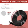 22 Feet Flexible Inside & Outside Corner Trim Molding, Peel