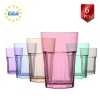 Lav Aras Beverage Glasses Set of 6, Drinking Glasses, 12.25