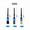 MVEQRRN 3pcs Car Detailing Brush Set-1pcs Boars Hair Car Detailing