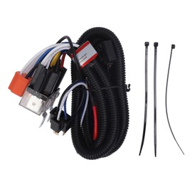 H4 Headlight Relay Harness Plug and Play H6054 7x6 LED Headlights Wiring Harness Kit for Tacoma 1988‑1995