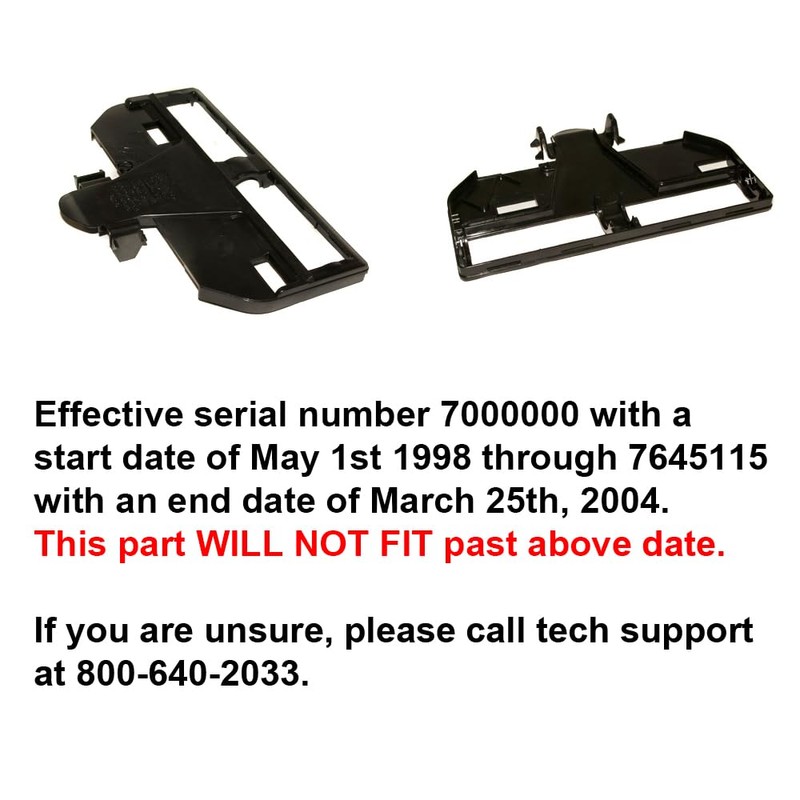 RAINBOW Genuine Front/Bottom Sole Plate, Model PN-2E Versions 3, 2,
