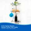 Kenney KN61520 Adjustable Height (5'-9') Spring Tension Metal Corner Pole